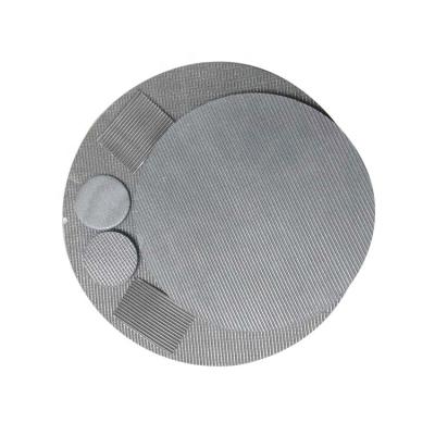 China Building Material Stores Sintered Filter Stainless Steel Wire Mesh Disc for sale