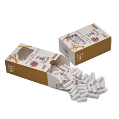 China Hot Selling Hornet Diameter 7mm Disposable White Filter Tip A Box Of 120 Handmade Cigarette Holders Smoking Accessories Smoke S 10*2cm for sale