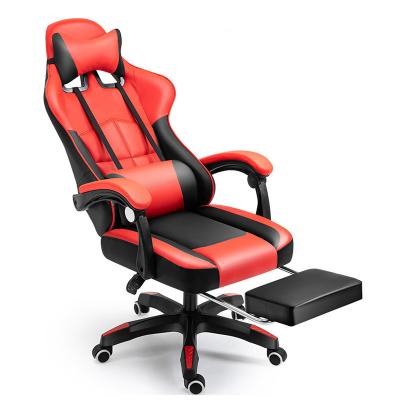 China Hign Quality Anji Office Gamer Chair Manufacturer Ergonomic Swivel Gaming Cooling Chair With Footrest for sale