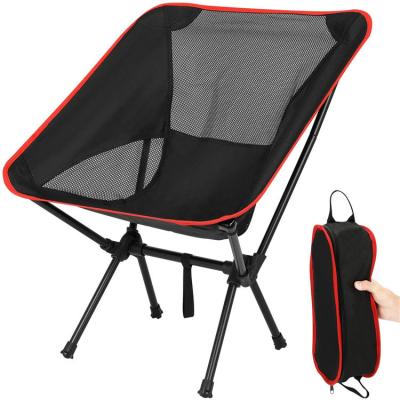 China Wholesale Modern Cheap Steel Compact Beach Outdoor Folding Portable Camping Chair Sea Fishing Chairs for sale