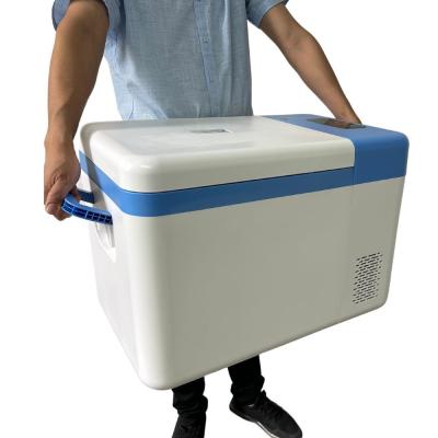 China 25L Hospital Cryogenic Chest Ultra Low Temperature Freezer Single-Temperature Control for sale