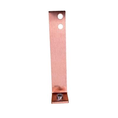 China copper electrical mcb nonferrous metal busbar 48v flexible connector lifepo4 connector copper busbars for sale