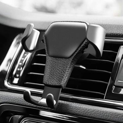 China Universal Phone Holder Gravity Car Holder For Mobile Phone Air Vent Clip Mount Cell Holder GPS Smartphone Support for sale