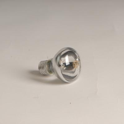 China Clear Glass R63 Clear Glass Infrared Heat Light Bulb 40W for sale