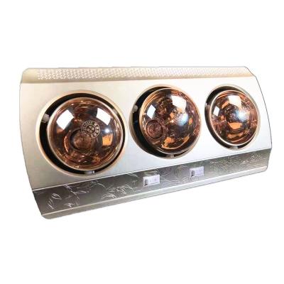 China Household Infrared Wall Lamps Bathroom Heater 3 Lamp Bathroom Heater Factory for sale