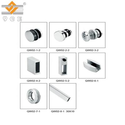 China Modern High Quality Shower Enclosure Glass Sliding Door System Accessories for sale