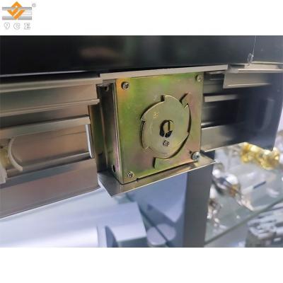 China Durable Hidden Aluminum Sliding Door Hardware Decoration Soft-Closing Hydraulic System for sale