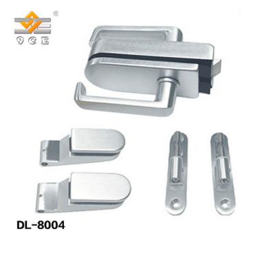 China Modern Commercial Glass Sliding Door Lock Swing Glass Door Lock for sale