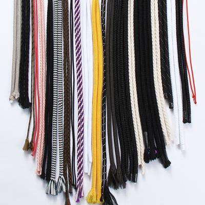 China Sustainable Wholesale Polyester Rope Customized 100% Polyester Hoodie Rope for sale