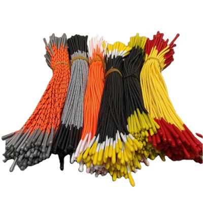 China Durable Wholesale 1.5mm 2mm Custom Nylon Rope With Silicone Tips Zipper Puller Rope for sale