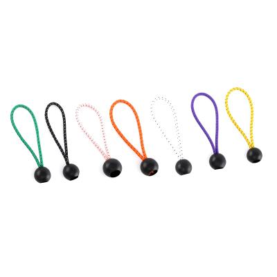 China Outdoor Wholesale Elastic Ball Bungees Canopy Tie Down Rope Bungee Ball Rope for sale