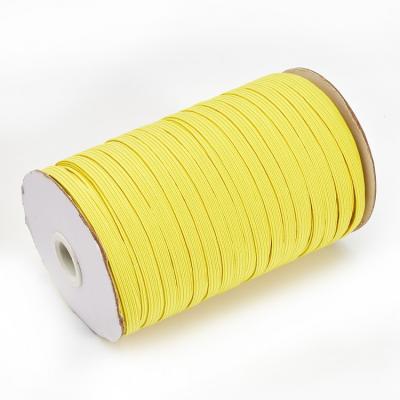 China High Tencity Elastic Elastic Band Braided Elastic Band 4mm Flat Custom Lace Elastic Band for sale