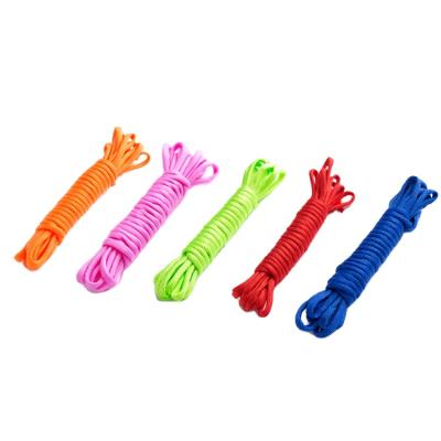 China Sustainable 550 Wholesale Ropes Parachute Rope 4mm Polyester Nylon Rope For Outdoor Use Camping Climbing for sale