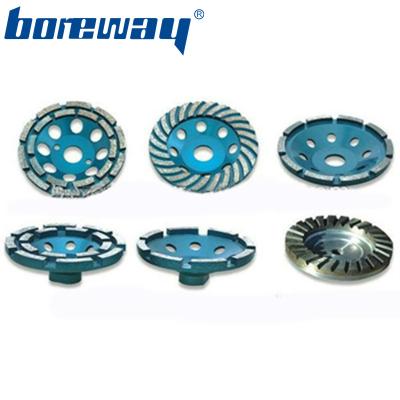 China Marble and Granite Surfaces Cup Shaped Stone Grinding Wheel for sale