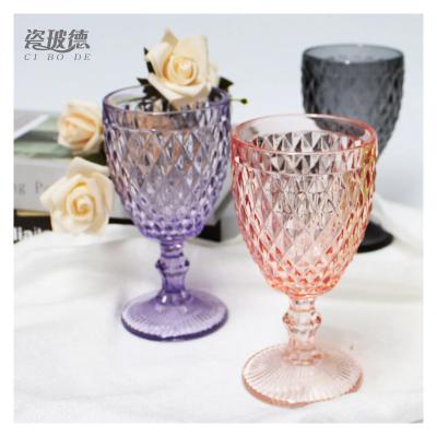 China Contemporary Hot Sale Fancy Stylish Exquisite Creative Colorful Glass Cups Set Drinking Glasses Water Cup for sale