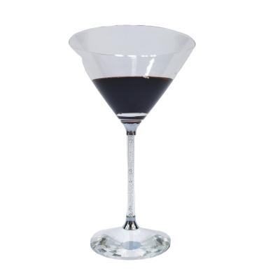 China CIBODE Long Stem Crystal Bar Glasses Cocktail Cups Unique Durable Handmade Wholesale Cup Tumbler for sale