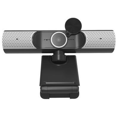 China Live Streaming PC Webcam 4K Auto Focus with Stero Speaker Privacy Cover for Online Chat ES-L22B for sale