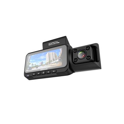 China New NIGHT VISION 1080p Front And Inside Cabin Dashboard Dash 4K Wide Angle Three-Way Camera With WIFI for sale