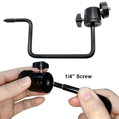 China Wholesale 360 ​​Degree Rotation Factory Adapter Screw Camera Mount Shaft Bracket 360 Degree Rotating Shaft Adjustable Screw for sale