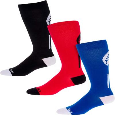 China Antibacterial Custom Athletic Fit Football Men Medical Compression Sports Socks for sale