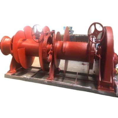 China Marine Hardware Anchor Windlass Hydraulic Marine Towing Winch 10t 15t for sale