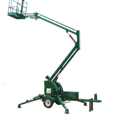 China Trailer Mounted Articulated Platform Lift Height 8m 20m For Choose China Arm Lift With Good Price Standard for sale