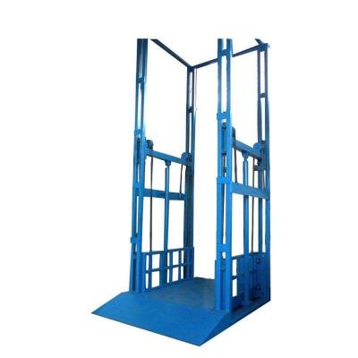 China Hotels Hydraulic Main-Rail Cargo Lift Tables Designed As Requirements for sale