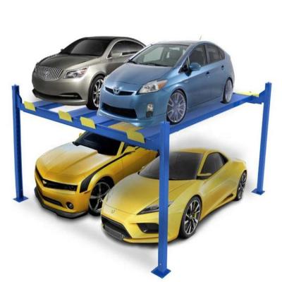 China Cheap Four Post Car Parking Lift With Electric Open Release 4T 4000KG for sale