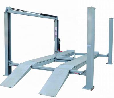 China Auto Repair 4 Post Car Lift For Wheel Alignment Function for sale