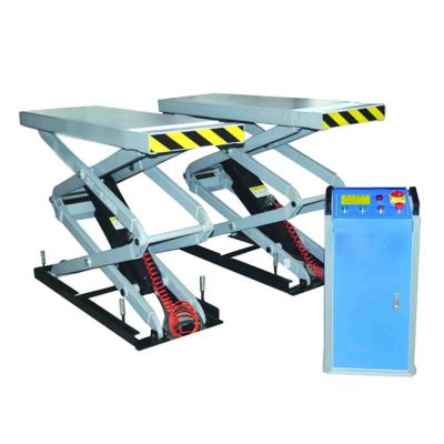 China Auto Repair Small Car Scissor Lift With Ground - Hiding for sale