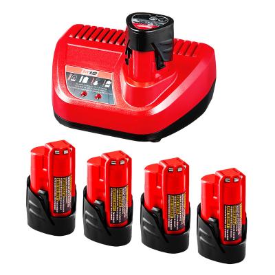 China Factory price 18V universal milwauk charger M12 MILWAUK N12 12V TOOL CHARGER 12V 2A 3A 4A 18V 14.4V N12 CHARGER 12V for sale