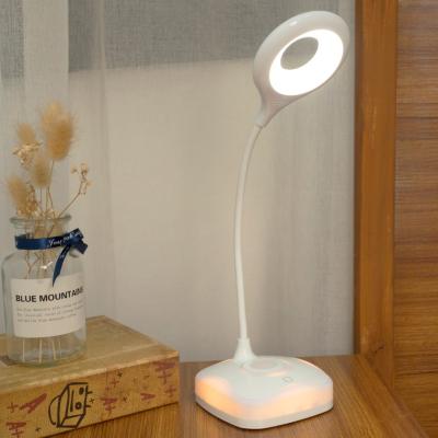 China Minimalist ABS Material Portable Room Use Table Lamp USB Charging for sale