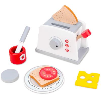 China Girl Play House Wooden Role With Early Childhood Education Toys Bread Maker for sale