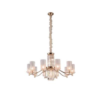 China Nordic Modern Gold 1PM E14 Kitchen Pendants Chandeliers Crystal Lamp for sale