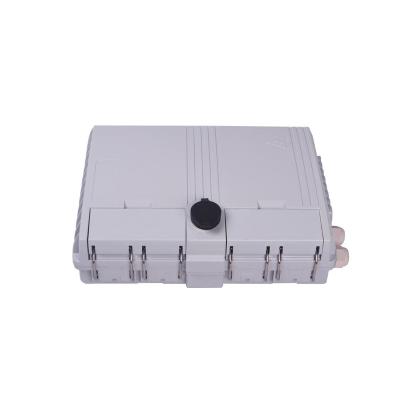 China FTTH Network Fiber Optic Termination Box 16 Fiber Splice Closure Box Body Distribution Caja de Distribucion Fibra Optica Nap for sale