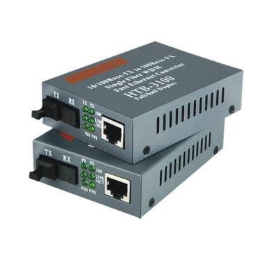 China Durable Equipment Fiber Optic Media Converter HTB3100AB Single Fiber Core CSW002414-20-8 for sale