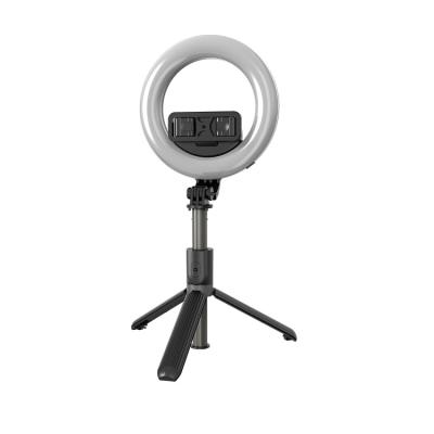 China Factory Direct LED Ring Light Adjustable 5 Inch Selfie Stick Monopod Fill Light With Tripod for sale