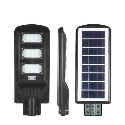 China ROAD PEIHU ABS Material IP65 30w 60w 90w Waterproof Outdoor Solar LED Street Lights With Remote Control for sale