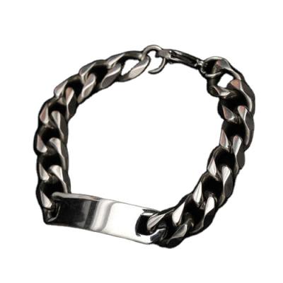 China Hot Sale New Arrival CLASSIC Link Chain Customized Stainless Steel Women Man Round Jewelry Anklet Chain Bracelets for sale