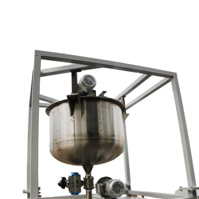 China Stainless Steel Liquid and Weight Scale Dosing Good Quality Stainless Steel Mixing Tank with Homogenizing for sale