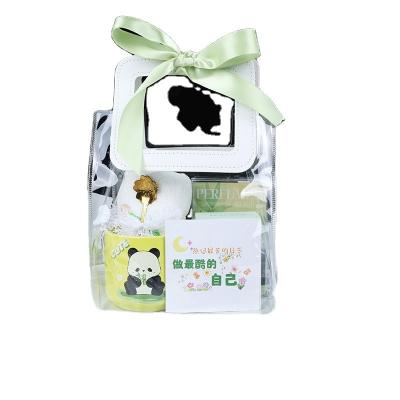 China Agencia de viajes Presentación Conjunto de regalos Buena suerte Cuaderno de pájaros Broche * 2 Pluma Personalización en venta