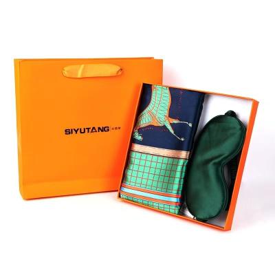 China Customized Scarf Eyeshade Gift Box with Fashion Design Hotel and Resort Target Market for sale