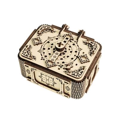 Chine Hôtel et Resort 3D Puzzle de perles en bois Coffret au trésor Ornements Cadeaux faits à la main à vendre