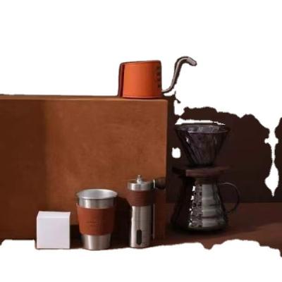 Cina Prodotti per ufficio Velvet Business World Coffee Pot Gift Box Set per industria agricola in vendita