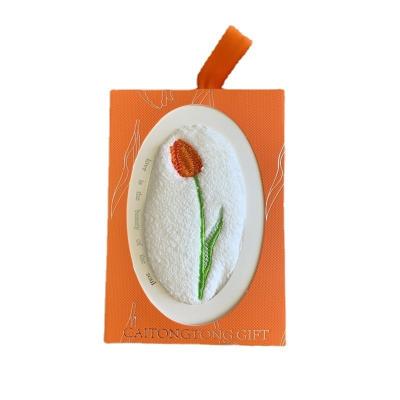 China Ins Style Tulip Towel Unique Women's Day Souvenir for Agriculture Enthusiasts on Year for sale