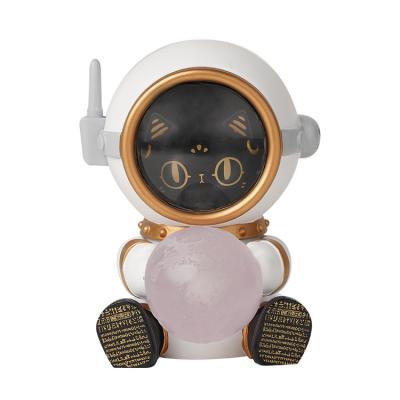 China Graduation Cat Astronaut Decoration for Space Meow Atmosphere Light Festival Gift for sale