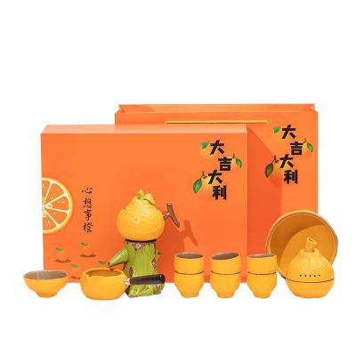 China Set de té Dajidali de color personalizado Regalo de negocios personalizado para los amantes del té en venta