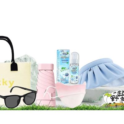 China Sommer-Sonnencreme Combo Set Mitarbeiter Vorteile Geschenk Auswahl mit Kühlhandtuch zu verkaufen