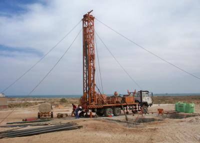 China Mud Positive Circulation Truck Mounted Drilling Rig  For Geological Exploration for sale