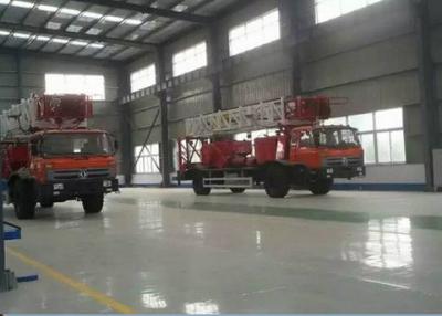 China Borewell 600m Deep Dth Truck Mounted Drilling Rig 600-720M Drilling Depth for sale